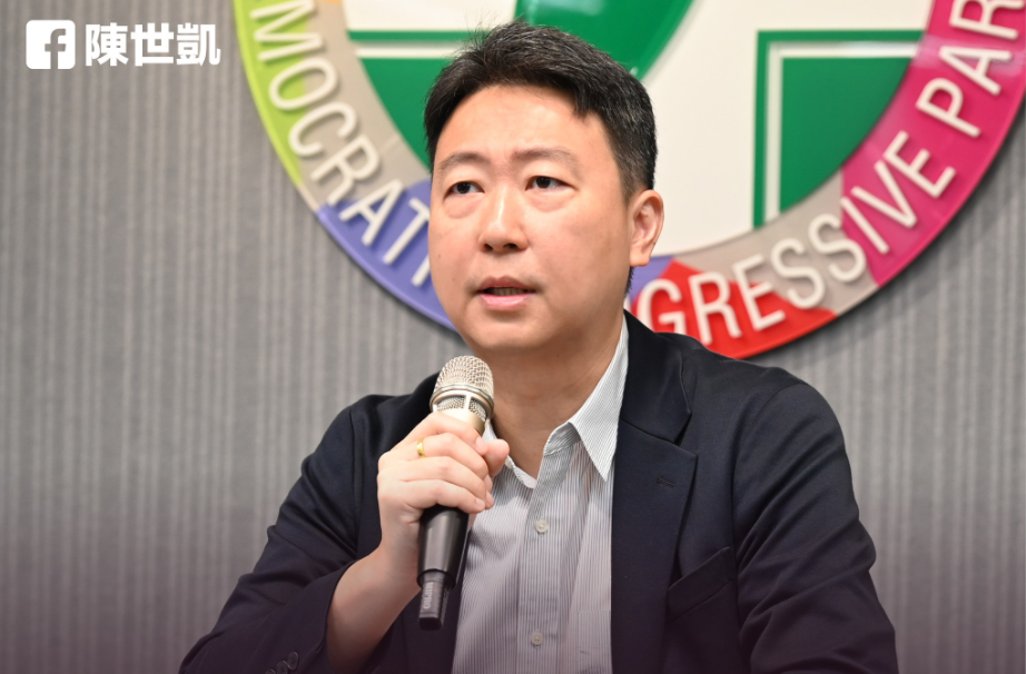 賴清德競辦發言人陳世凱。(圖:陳世凱粉專)