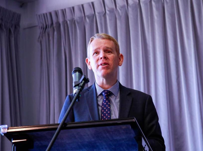 紐西蘭總理希金斯 (資料照/Chris Hipkins MP FB)