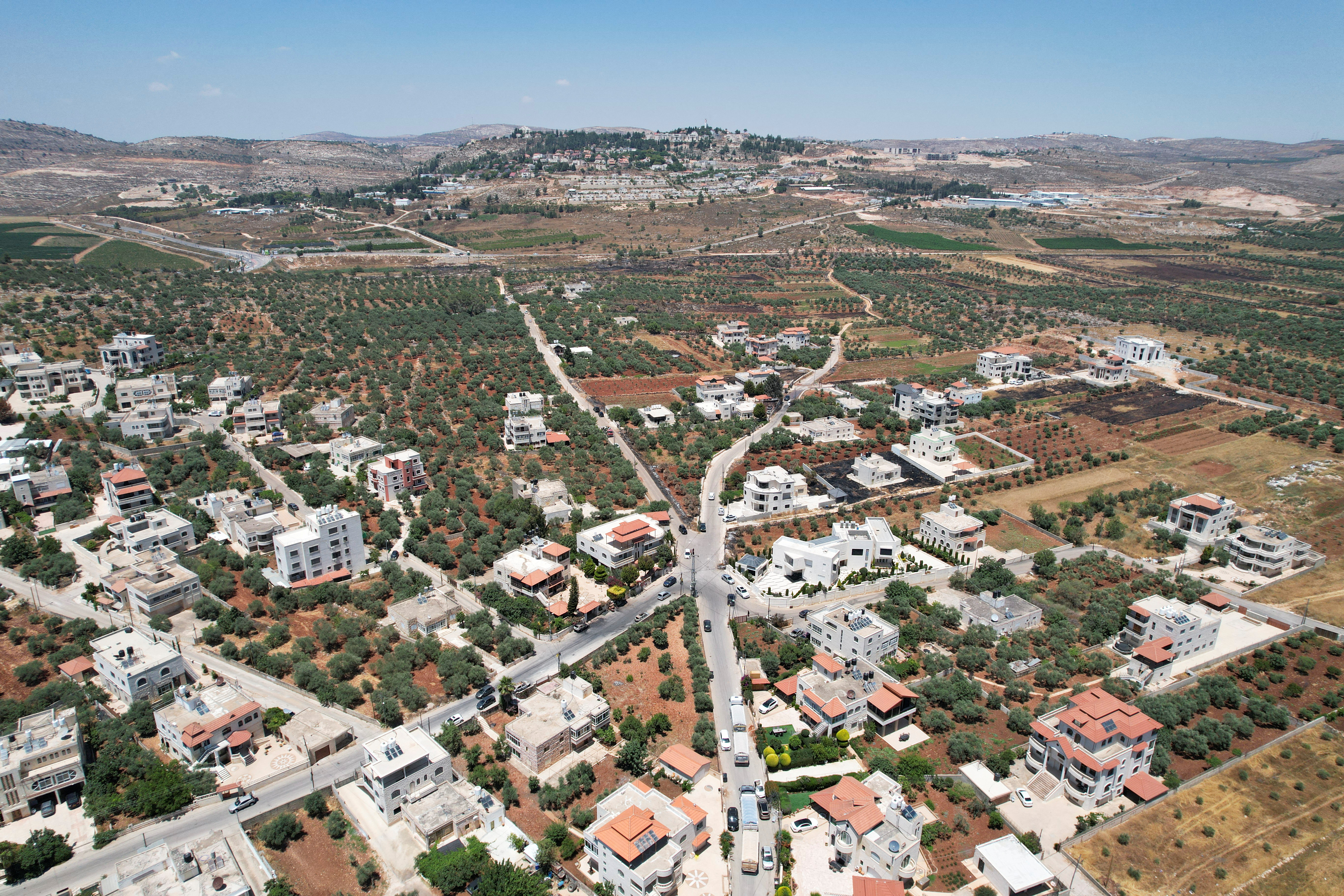 以色列宣布將在其佔領的約旦河西岸建立新屯墾區。(路透社/達志影像)