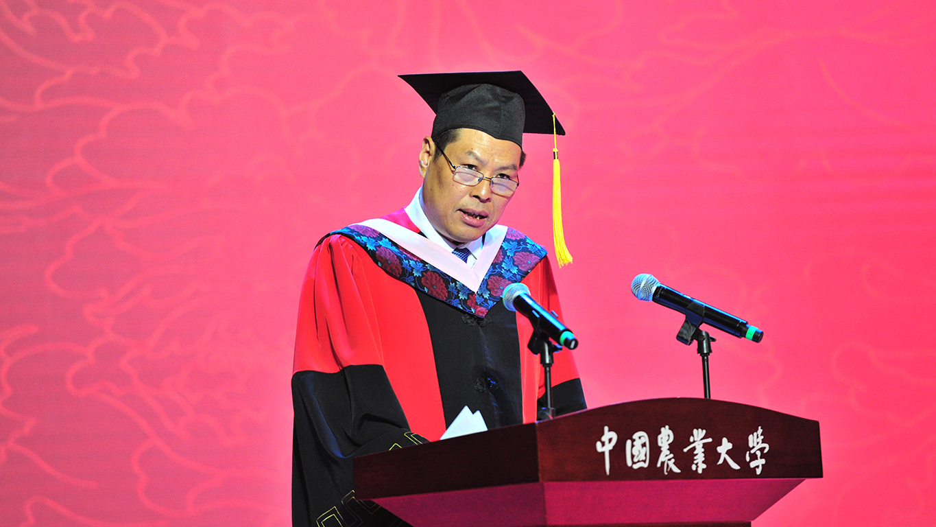 中國農業大學人文與發展學院院長葉敬忠(圖)今年的畢業致詞文稿遭中國互聯網全數刪除。(圖:中國農業大學官網)
