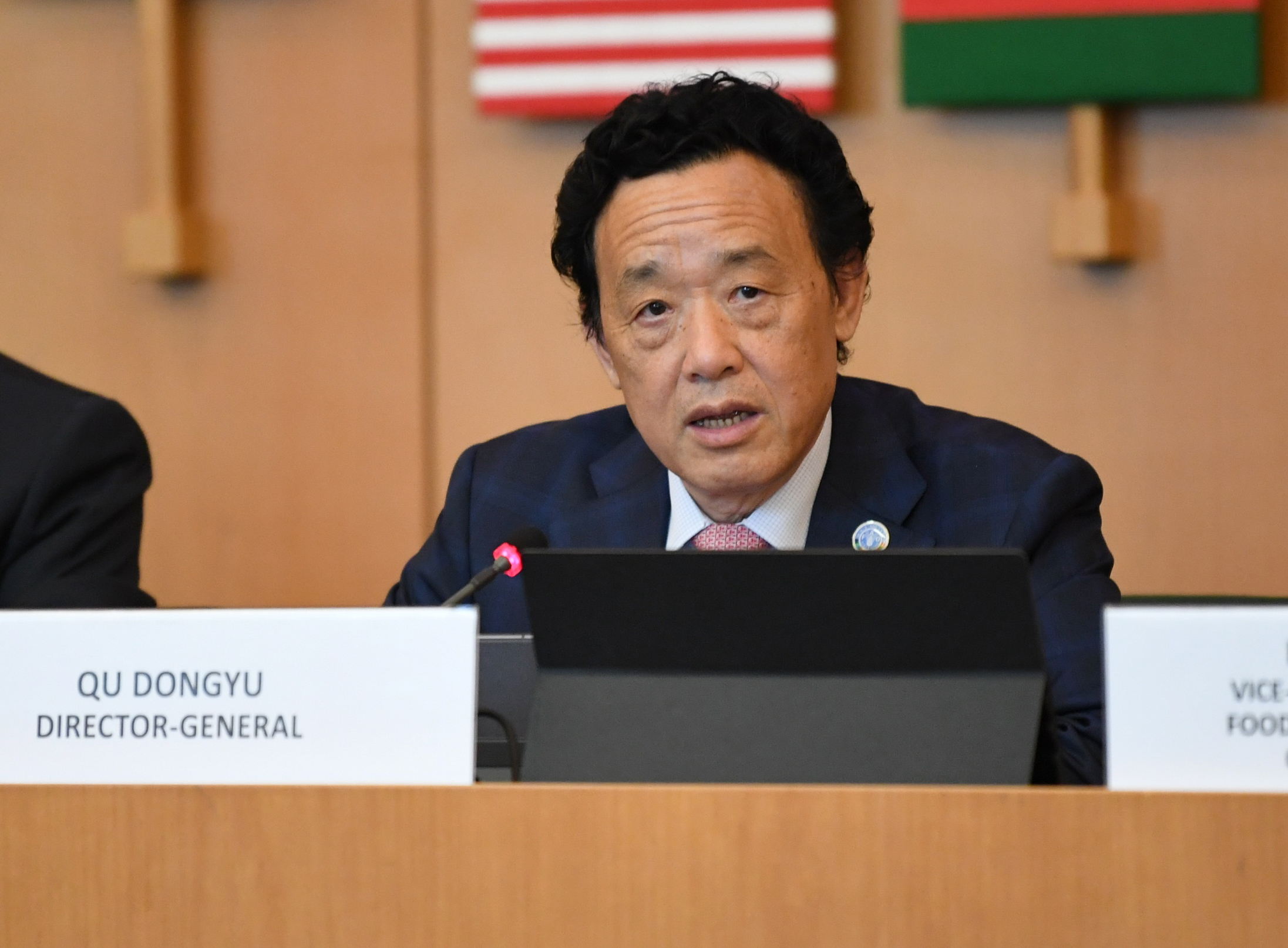 聯合國糧農組織(FAO)祕書長屈冬玉。(AFP)