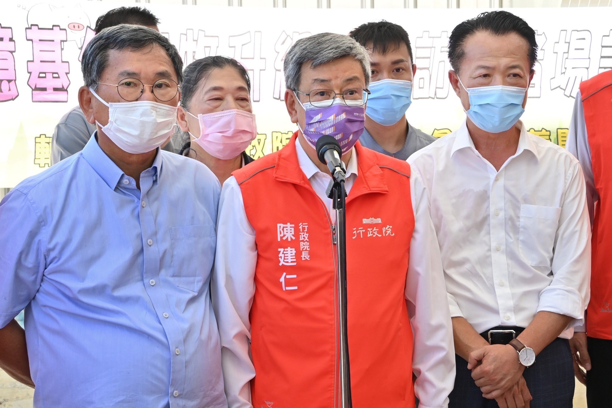 行政院長陳建仁表示，落實居住正義不是為了選舉或選票。(行政院提供)