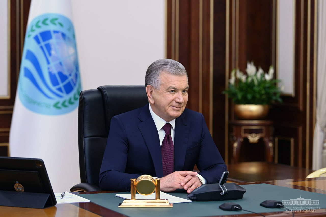 烏兹別克總統米爾濟約耶夫(Shavkat Mirziyoyev) (推特)