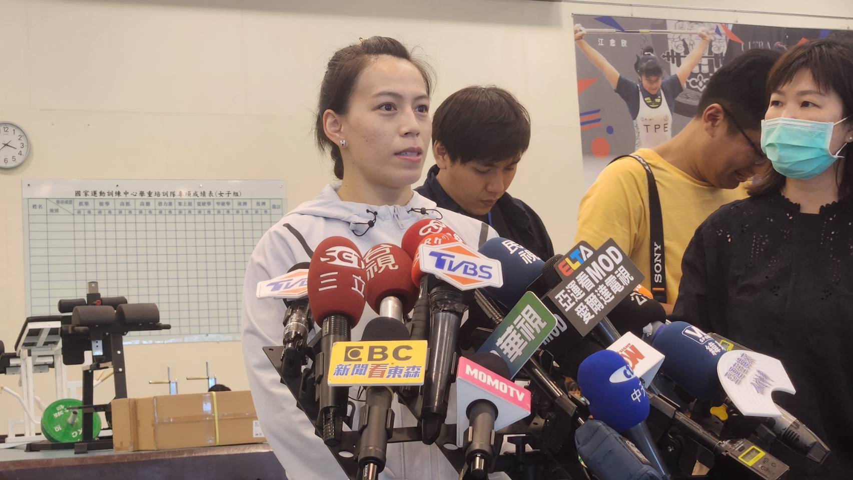 腰傷未癒，教練坦言郭婞淳(圖)杭州亞運表現「不容樂觀」。(江昭倫攝)