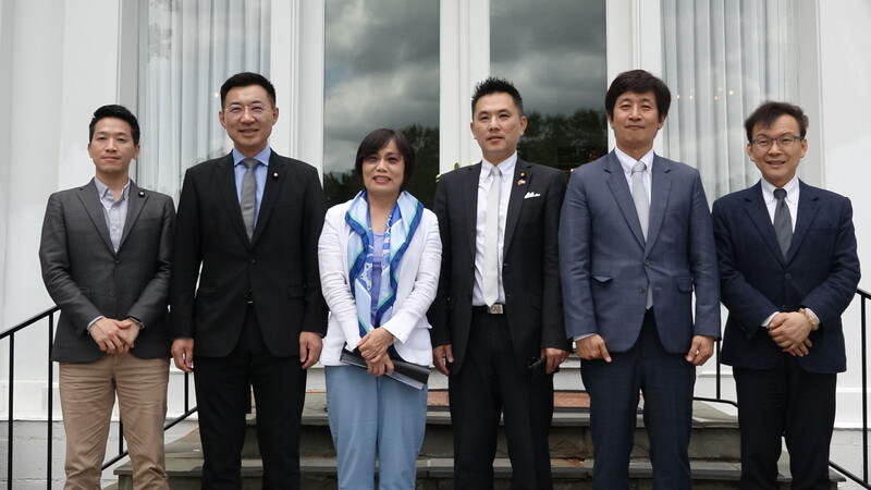美國聯邦眾議院美東時間14日通過2024財政年度國防授權法案。正在華府訪問的立委訪團肯定美國國會透過國防授權法案支持台灣，提供台灣必要的防衛與嚇阻力。 (圖：中央社)