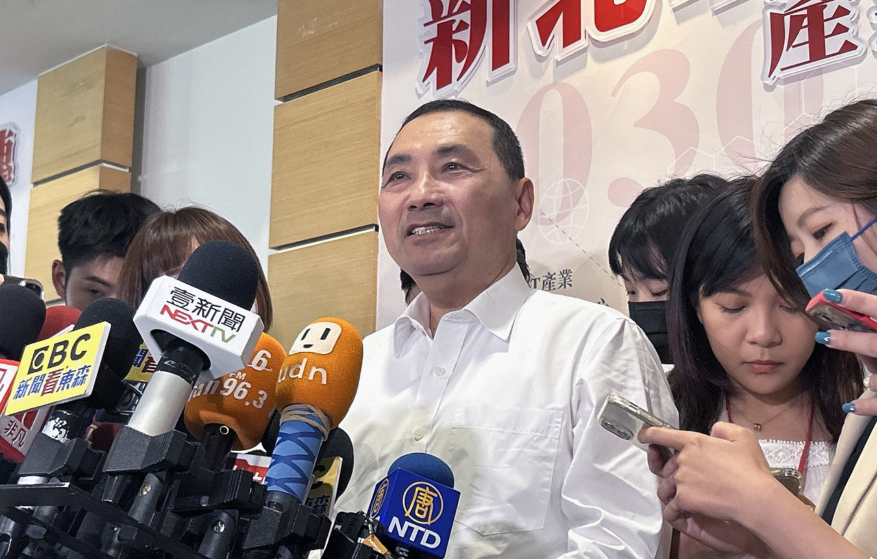 國民黨總統參選人侯友宜競選辦公室24日表示，侯友宜預計在7月31日到8月2日訪問日本，將拜會日本國會議員、僑界人士。(資料照/趙婉淳攝)