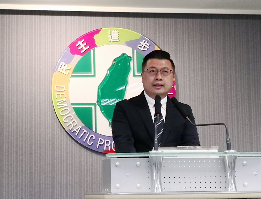 民進黨發言人張志豪。(資料照/劉玉秋 攝)