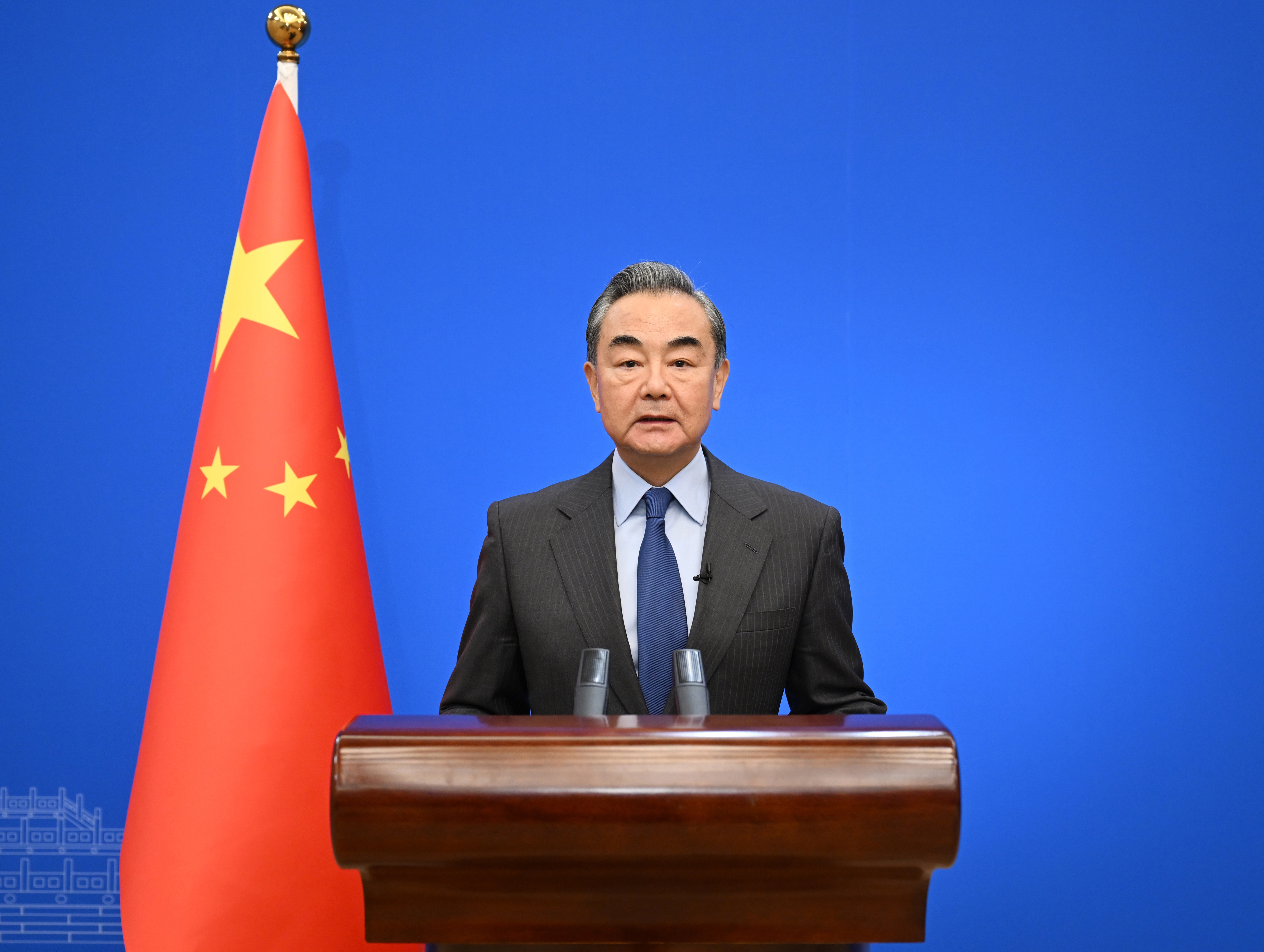 中國外交部長王毅。(AFP)