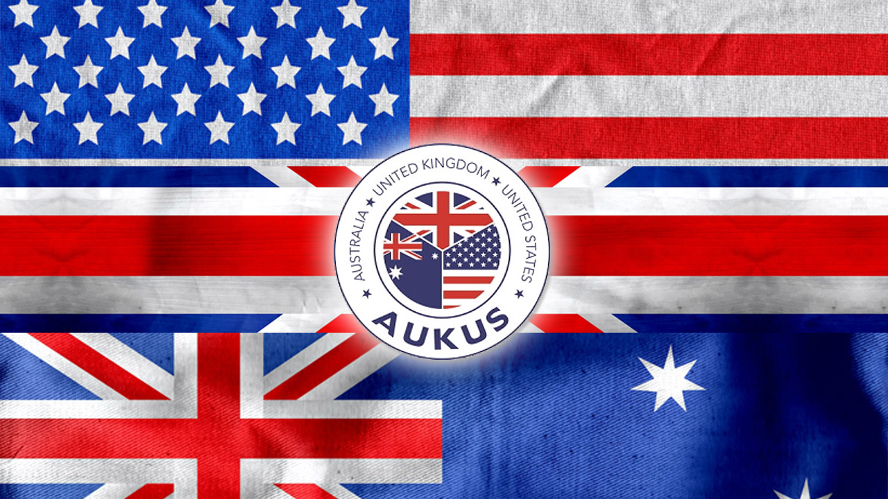 英美澳「軍事安全合作夥伴關係」(AUKUS)。(合成圖/翻攝自Pexels.com)