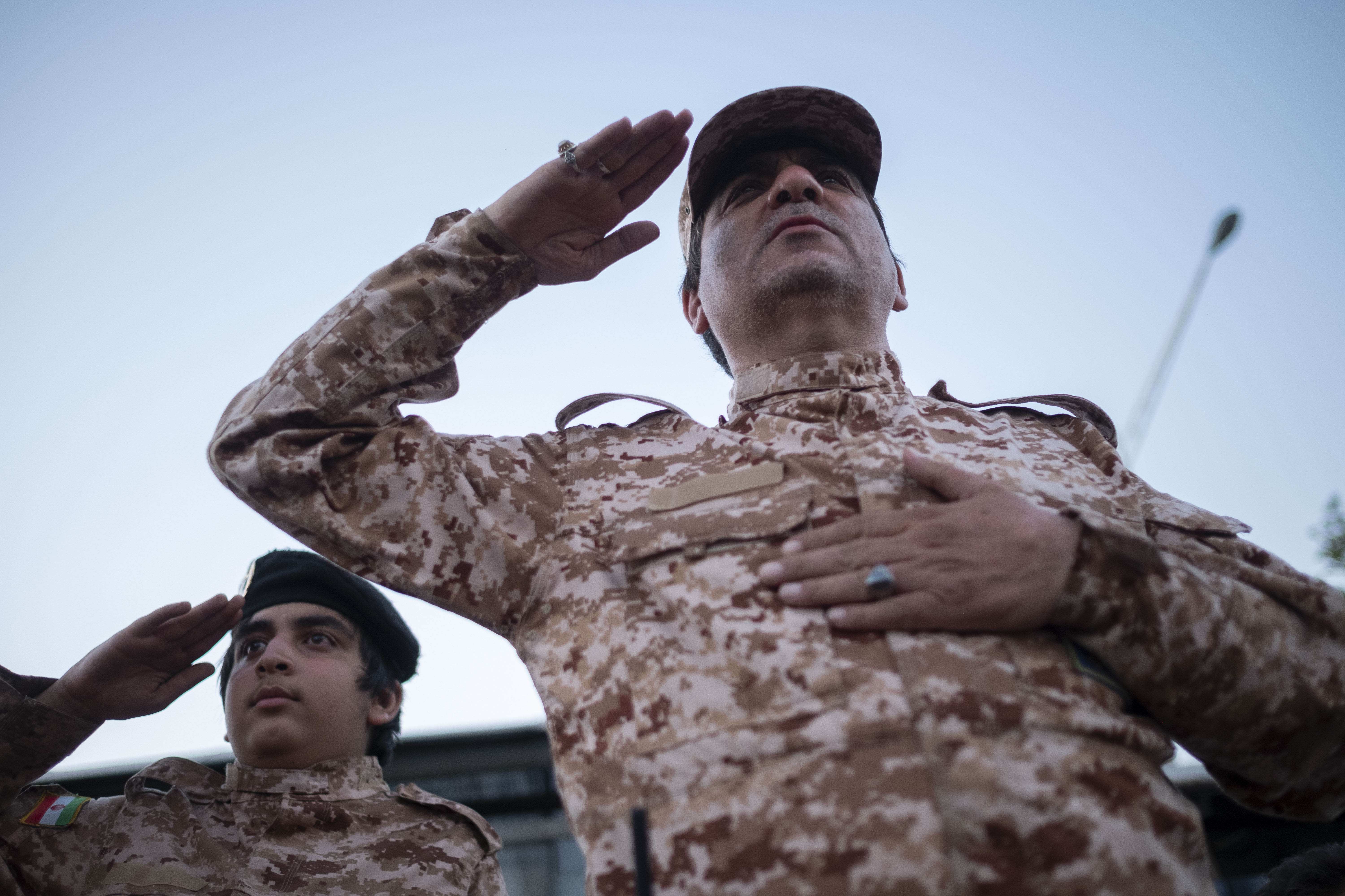 伊朗革命衛隊16日表示，加薩停火凸顯巴勒斯坦抵抗力量的「偉大勝利」。(AFP)