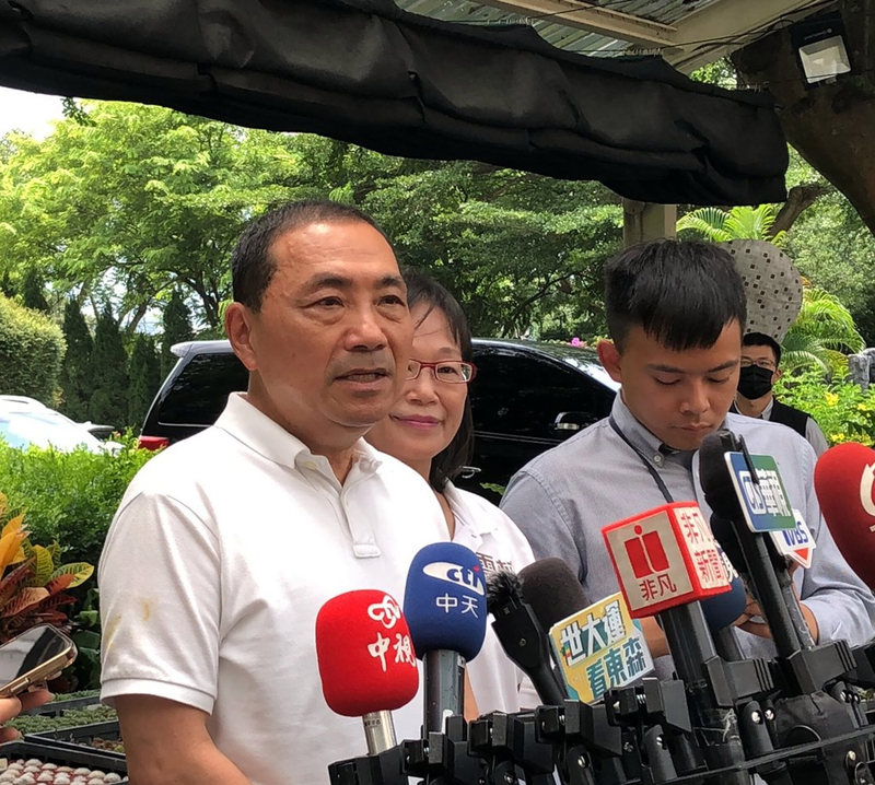 國民黨總統參選人侯友宜 (圖：中央社)