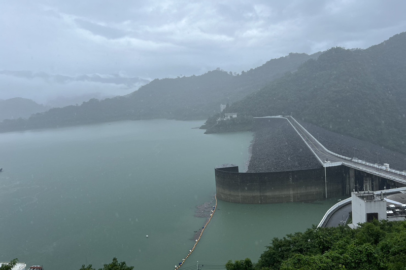 曾文水庫蓄水率回升。（資料照片/ 台南市水利局提供） (圖：中央社)