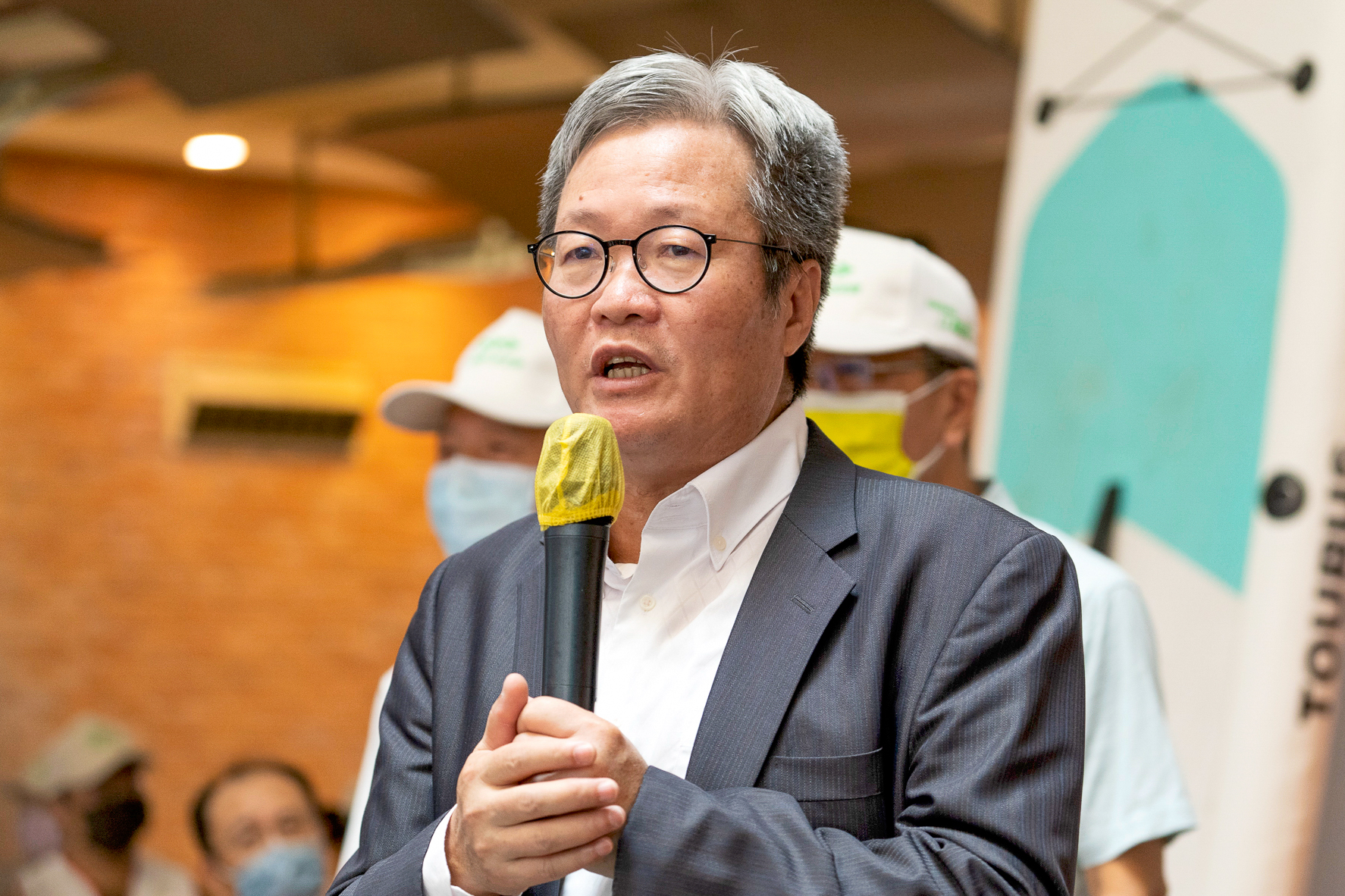 信賴台灣之友會全國總會秘書長陳金德(圖)將任公共工程委員會主委，但隨即遭藍營批評四大爭議疑點，陳金德也隨即發出聲明稿一一駁斥。(圖：陳金德臉書)