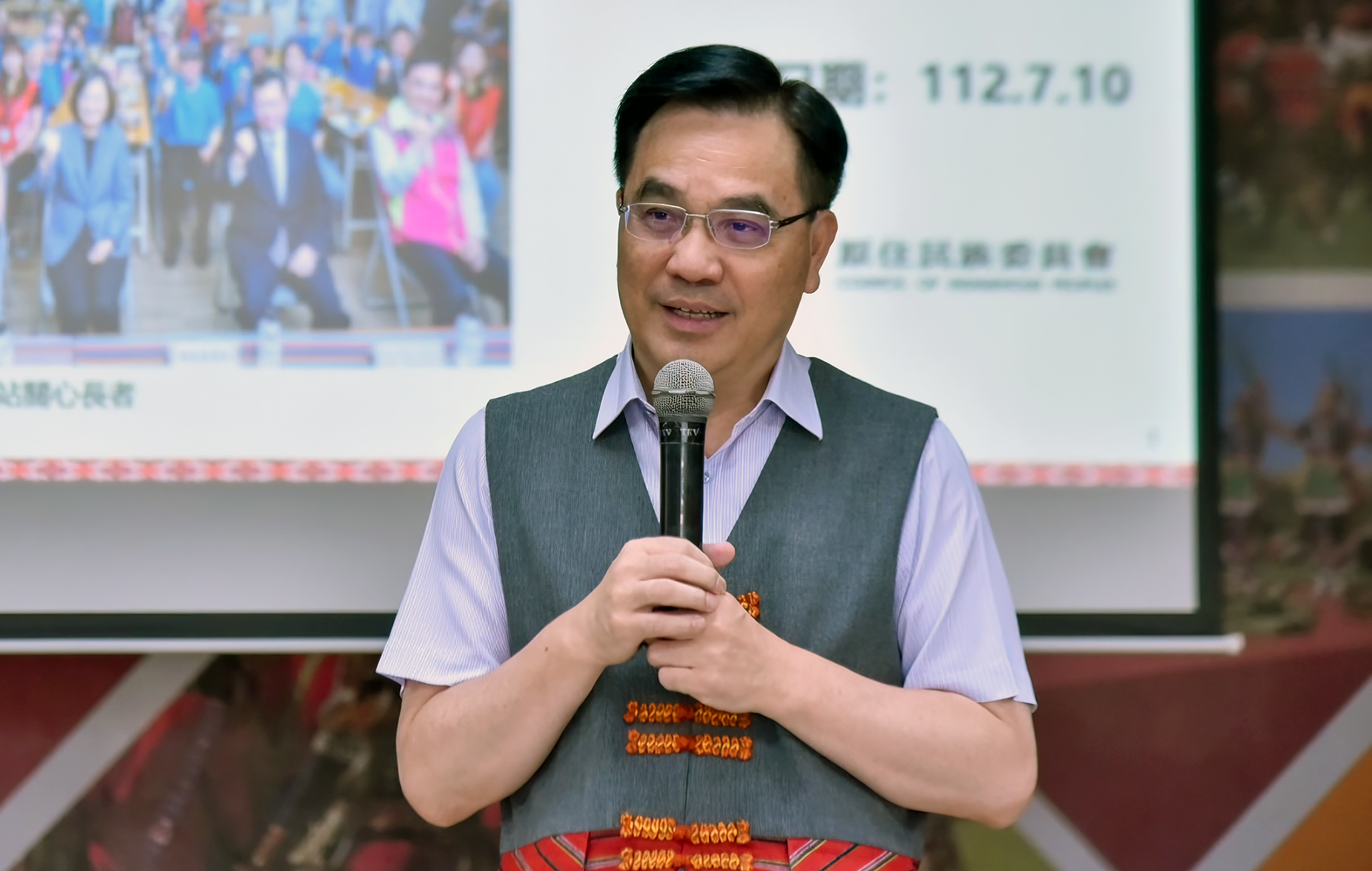 原民會主委夷將‧拔路兒(Icyang‧Parod)。(資料照/原民會提供)
