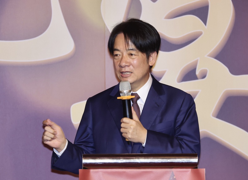 副總統賴清德。(圖：中央社)
