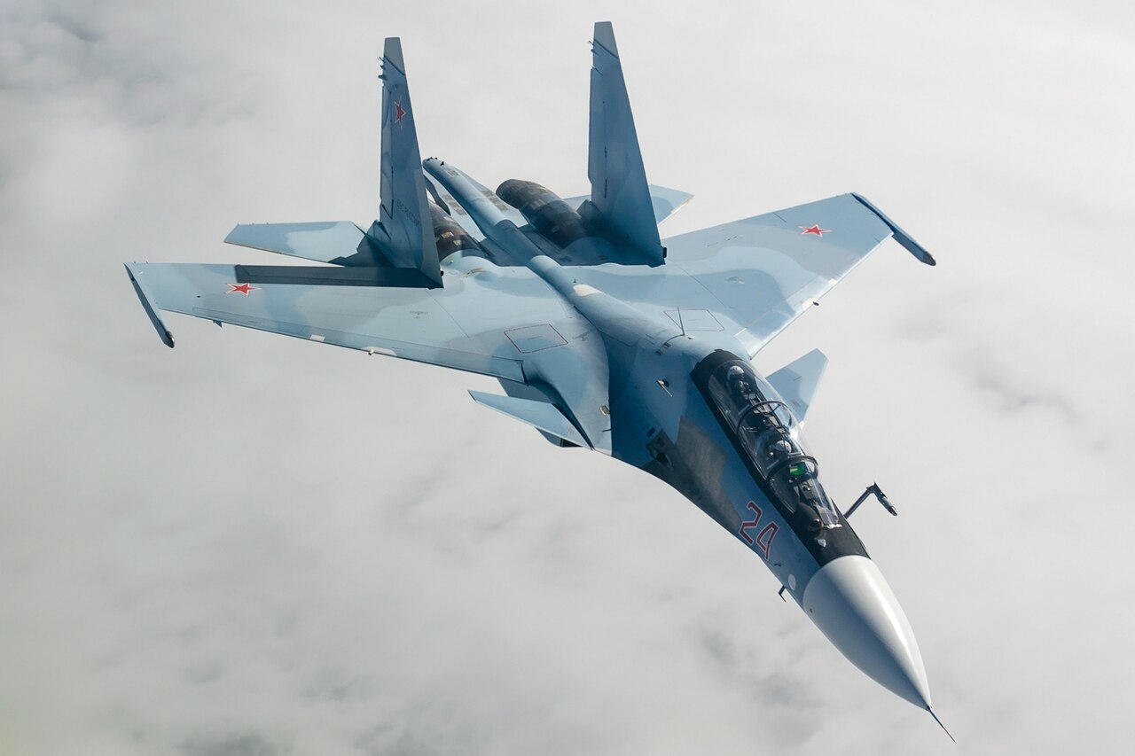 俄羅斯蘇愷-30(Sukhoi)戰鬥機。(圖：取自維基百科)