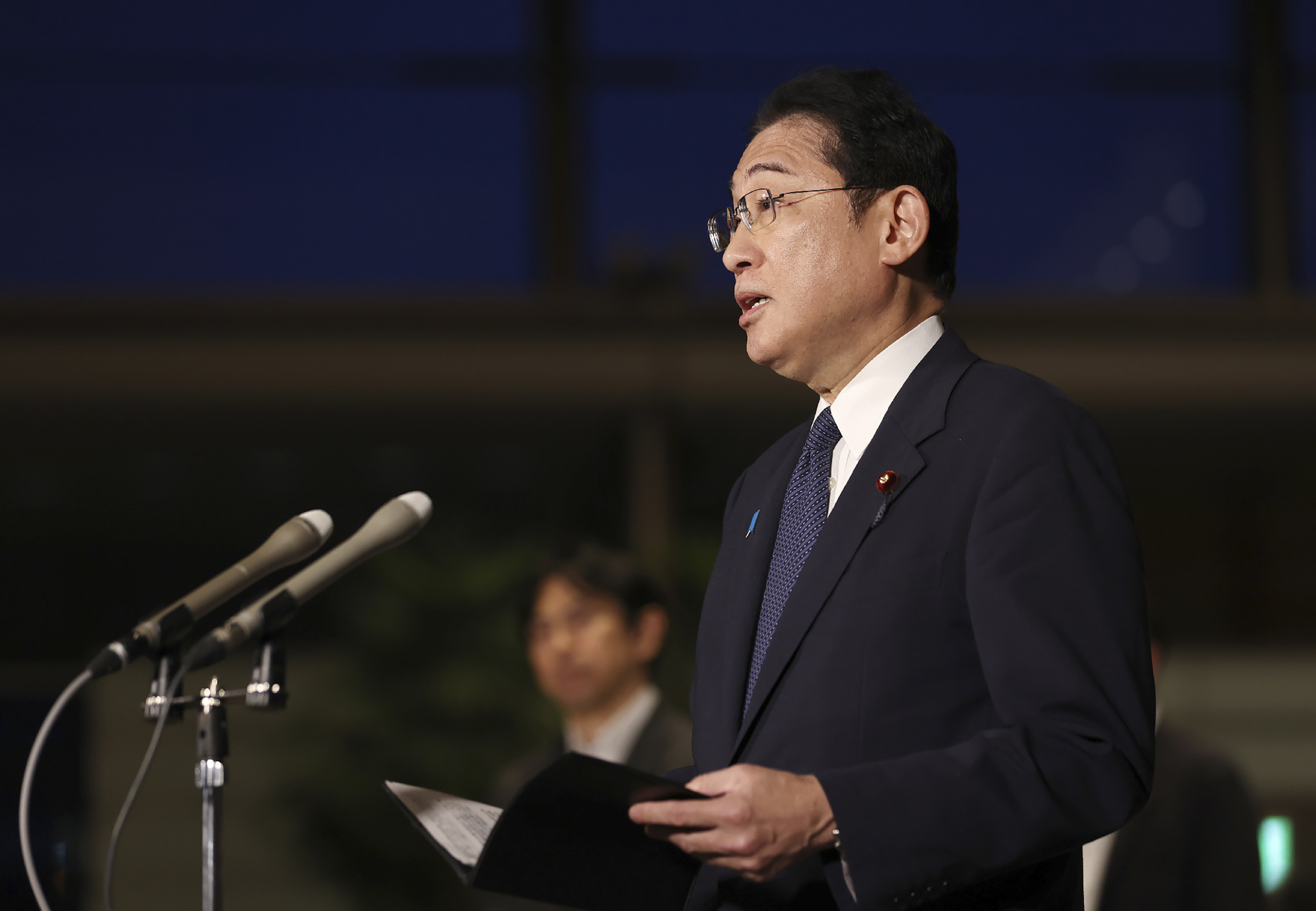 日本首相岸田文雄。(AFP)