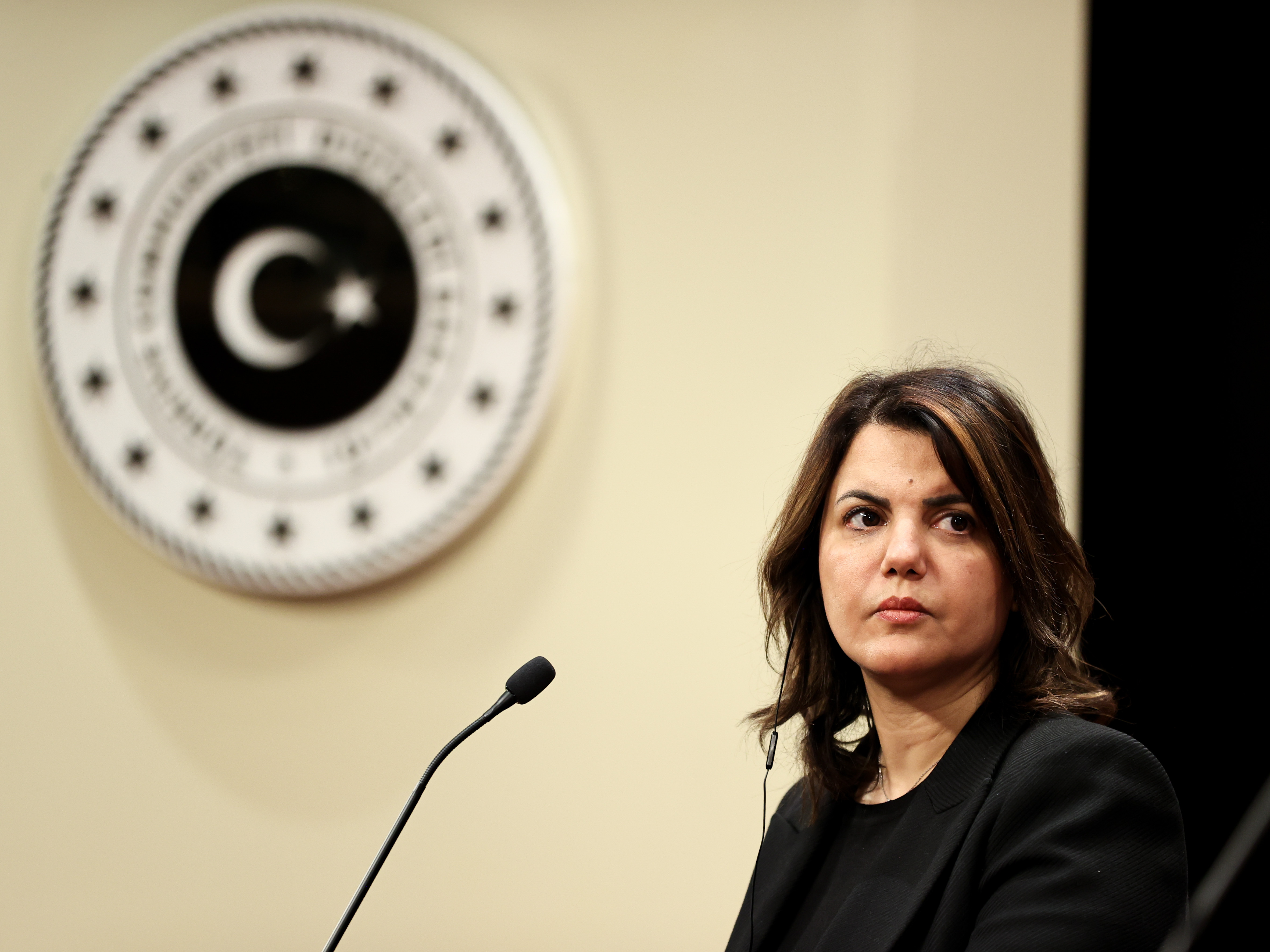 利比亞外交部長曼古希(Najla Mangoush)。(AFP)