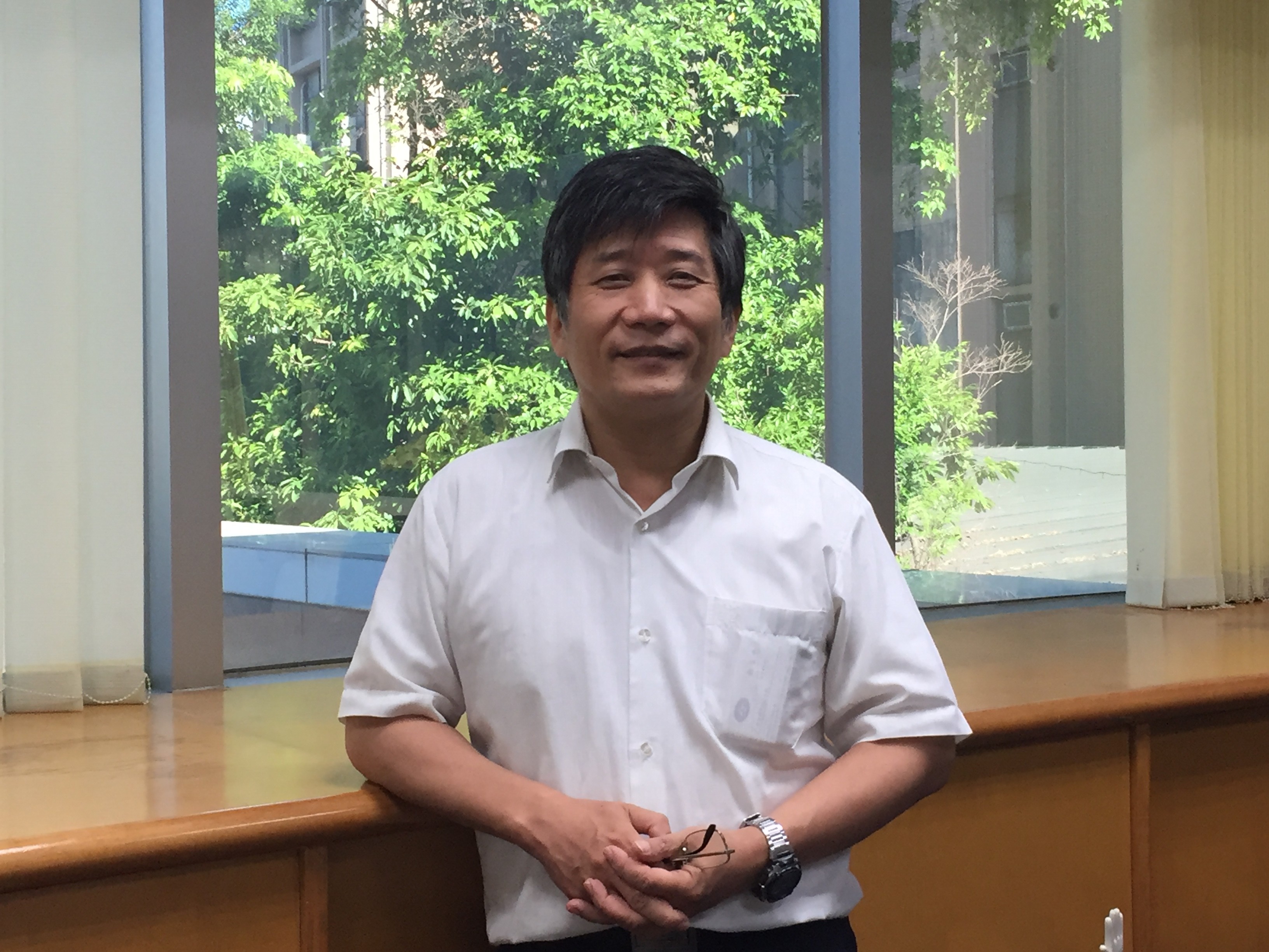 中央氣象局代理局長程家平，將接任未來改制後的氣象署署長。(圖:臺大水工試驗所 官網)