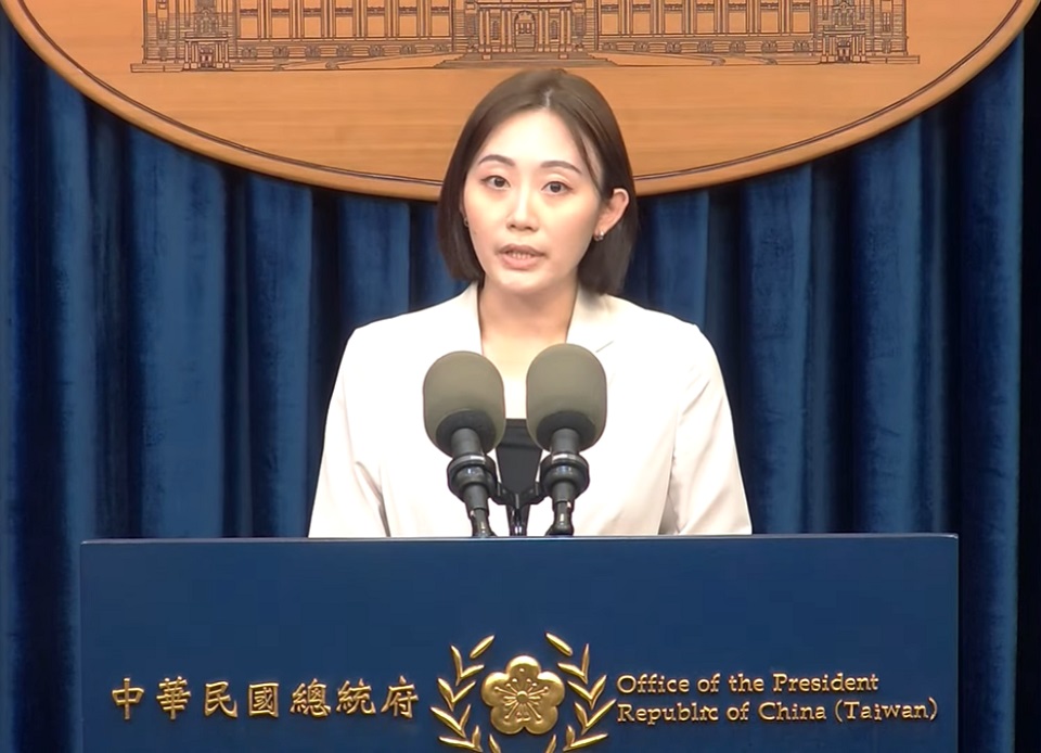 總統府發言人林聿禪。(圖：資料照片)