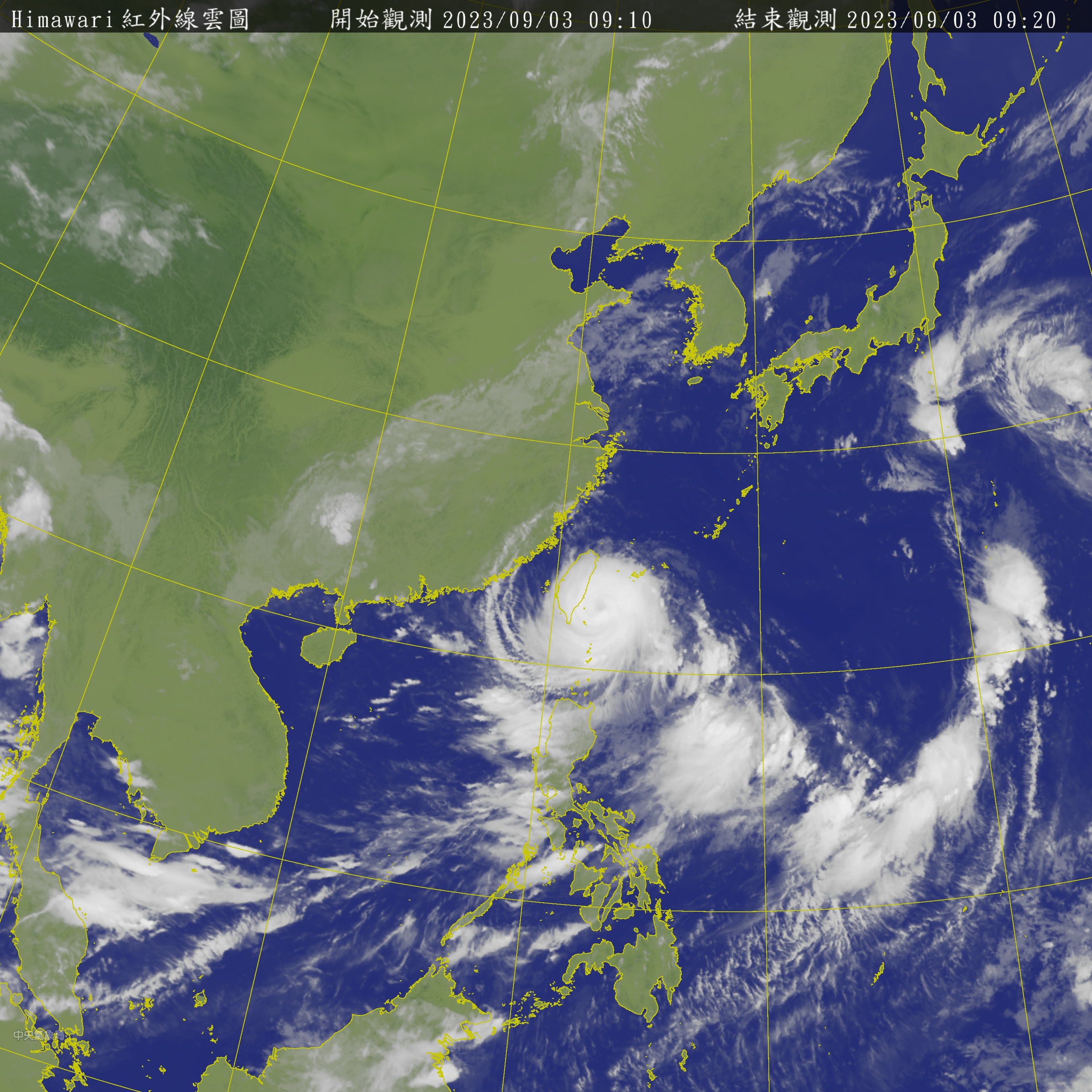氣象局預估5日清晨解除陸上警報、6日解除海警。(圖：中央氣象局)