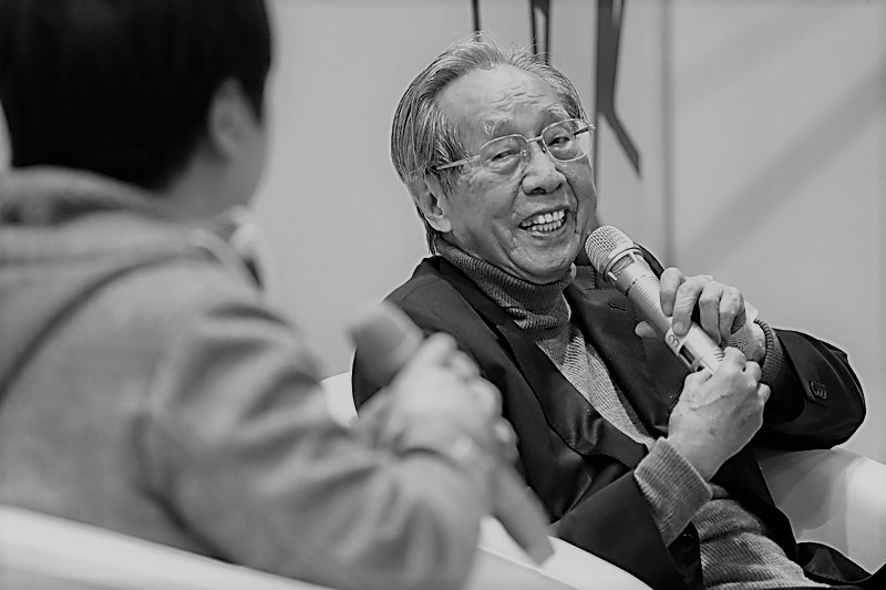 創辦「王子」雜誌，同時也是白色恐怖受難者的蔡焜霖3日辭世，享耆壽92歲。圖為蔡焜霖出席2019年第27屆台北國際書展。 資料照片。(中央社)