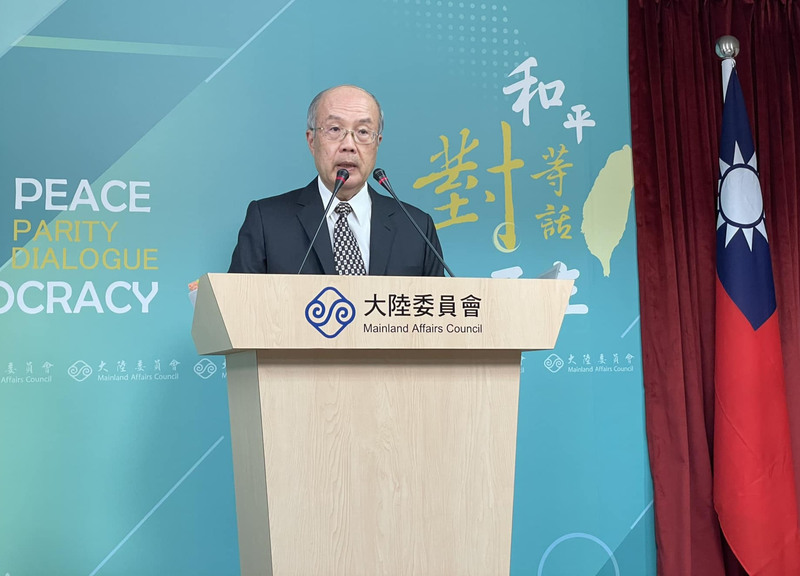 陸委會副主委詹志宏7日在例行記者會上表示，截至6日，各外館、代表處收到的第三地陸客來台旅遊申請案件已經8000多件，數量仍持續增加。中央社記者吳柏緯攝  112年9月7日 (圖：中央社)