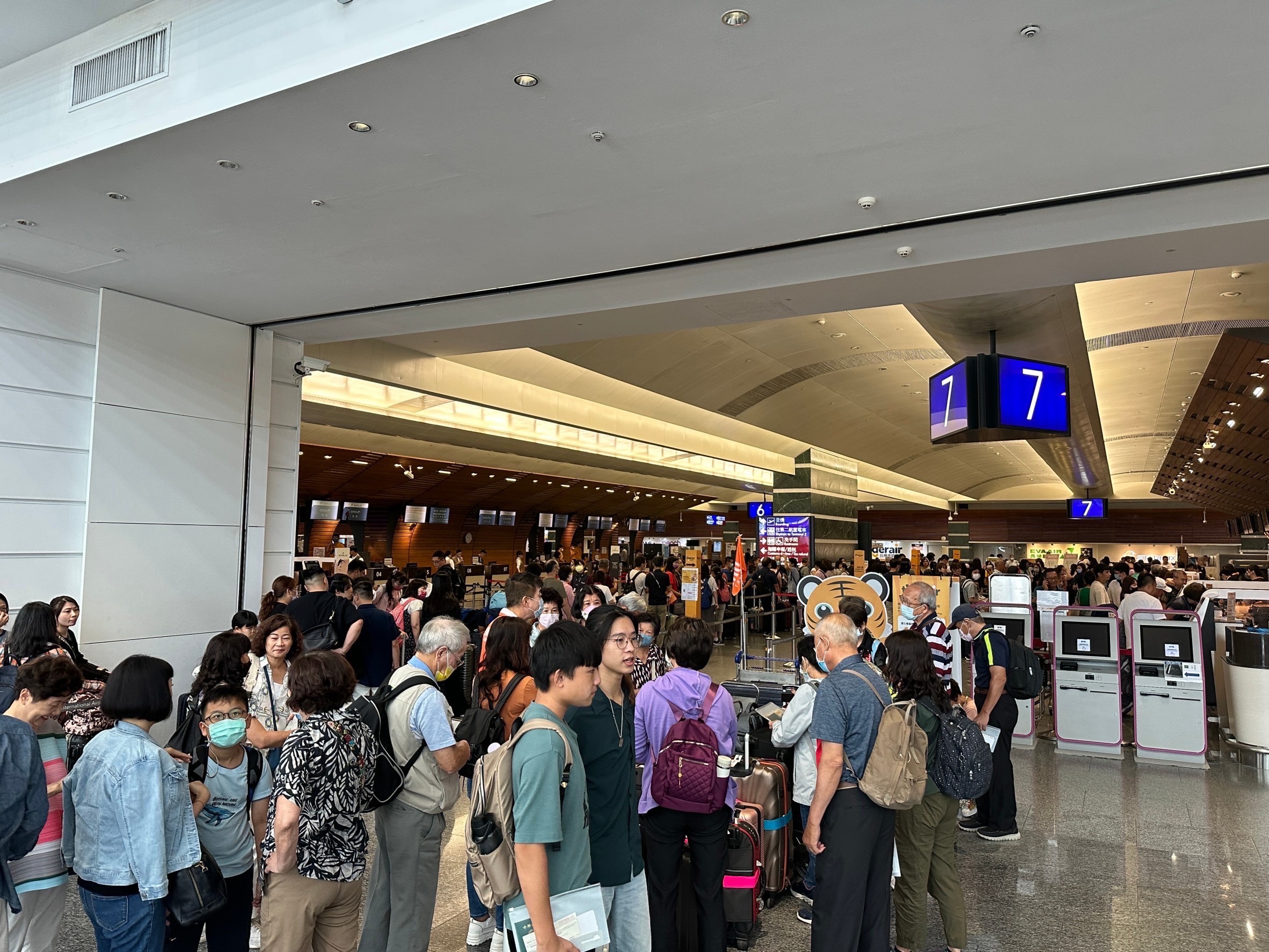 桃園機場疫後復甦力道強勁。(資料照/桃機公司提供)