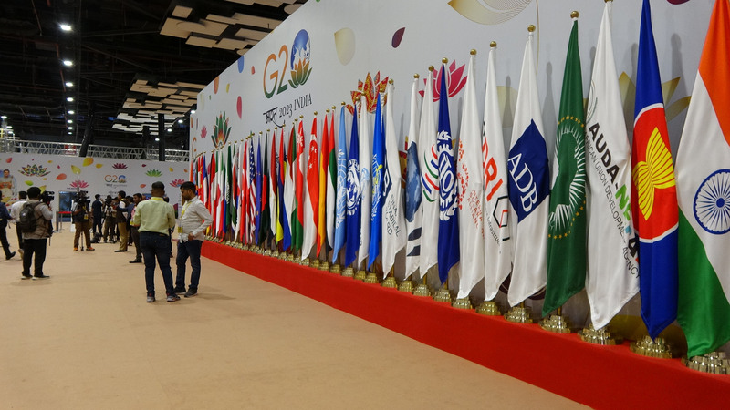 巴西里約熱內盧將在下個月舉行20國集團(G20)峰會。圖為2023年峰會資料照。(圖：中央社)