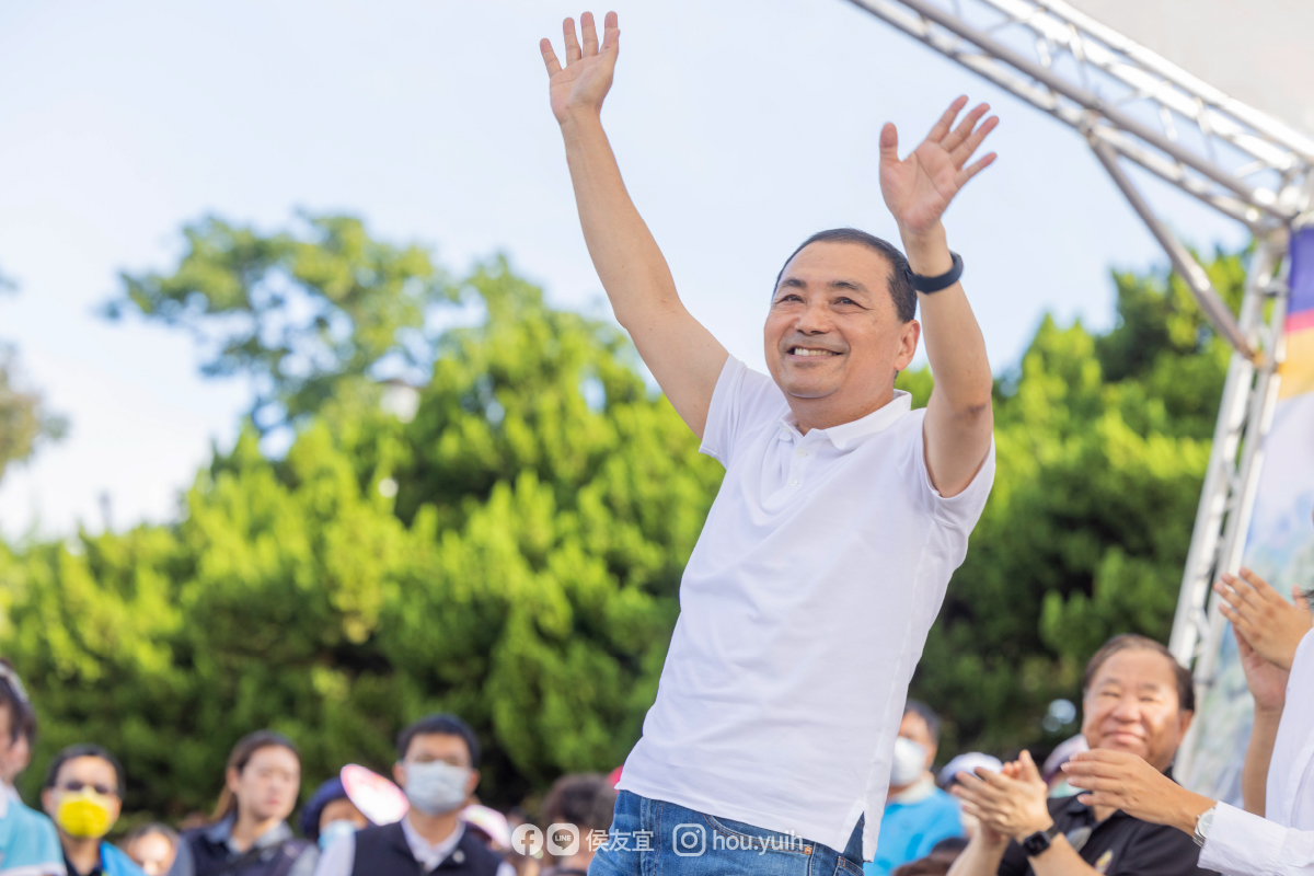 國民黨總統參選人侯友宜。(資料照/侯友宜臉書)