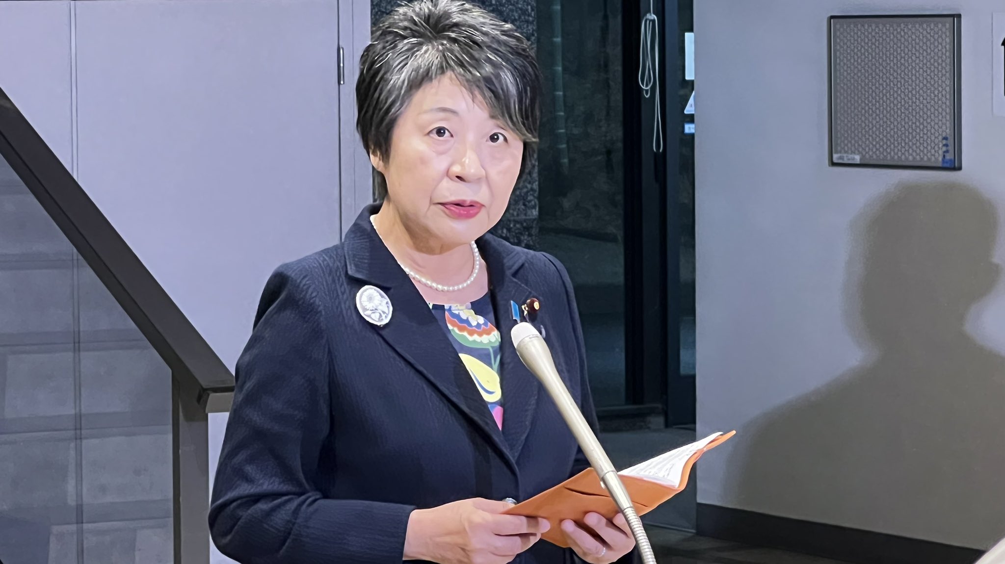日本外務大臣上川陽子(Yoko Kamikawa)。(X平台)