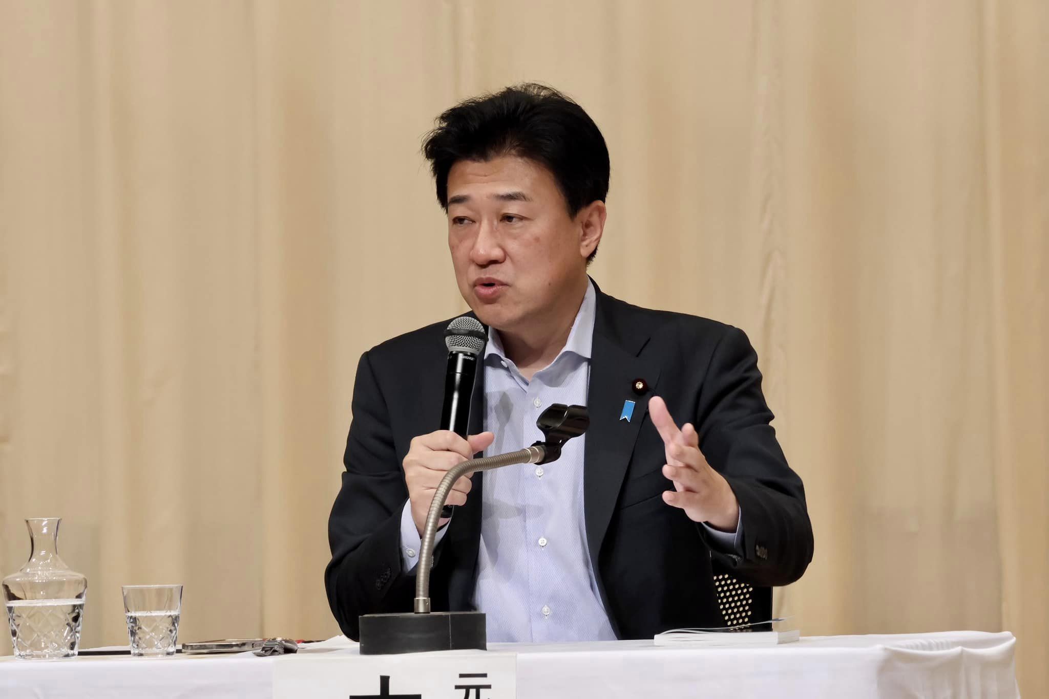 日本新任防衛大臣木原稔。(FB/@kiharaminoru.official)