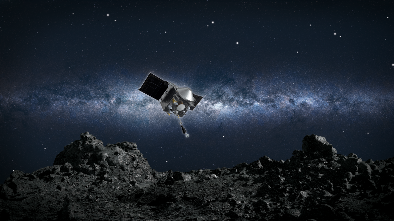 美國太空總署的太空船「歐塞瑞斯號」24日將降落在美國猶他州的沙漠。(圖：NASA)