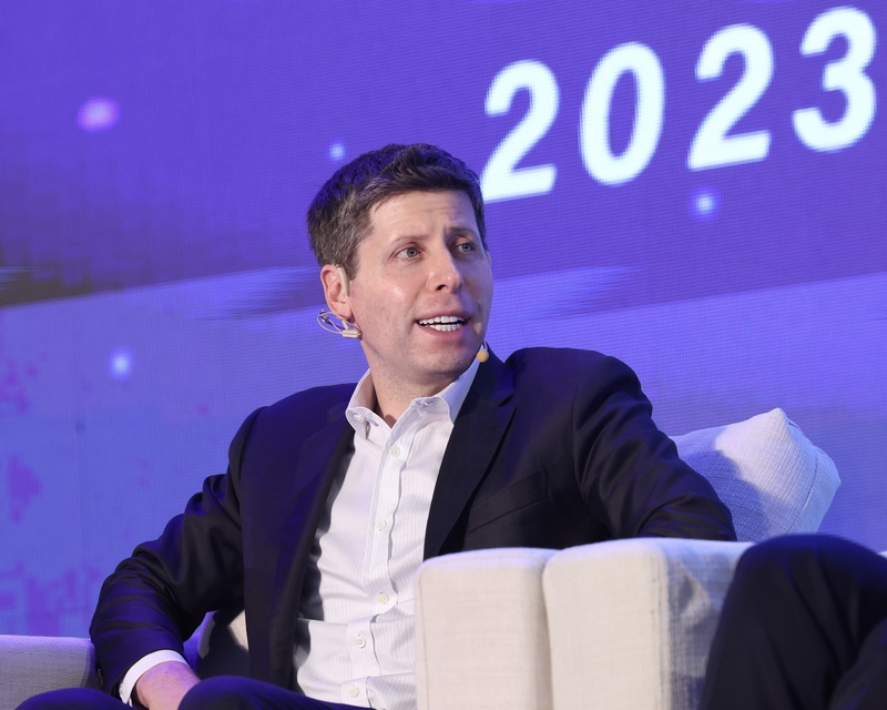 ChatGPT之父、OpenAI執行長阿特曼表示，無論AI變得多出色，也沒人想看2個AI下棋對戰，這一點不會改變。(圖：中央社)