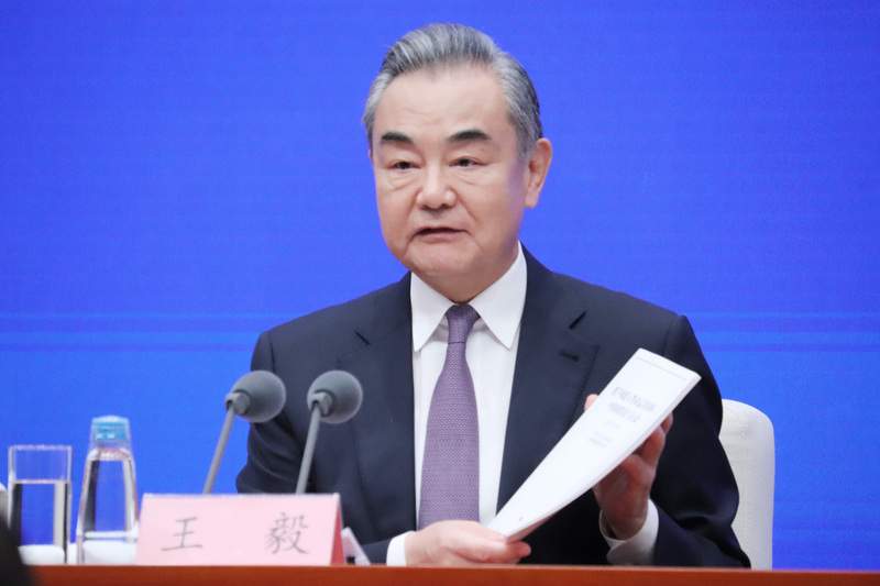 中共中央政治局委員、外交部部長王毅。(資料照片/CNA)