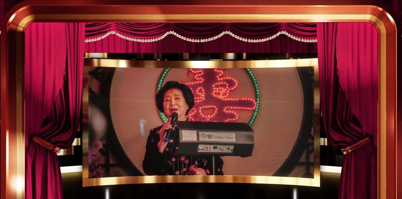2023國慶光雕「致未來的她．台灣」邀金馬影后陳淑芳獻聲，介紹台灣各領域女性開創者。 (圖：中央社)