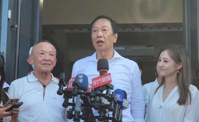 鴻海創辦人郭台銘 (圖：中央社)