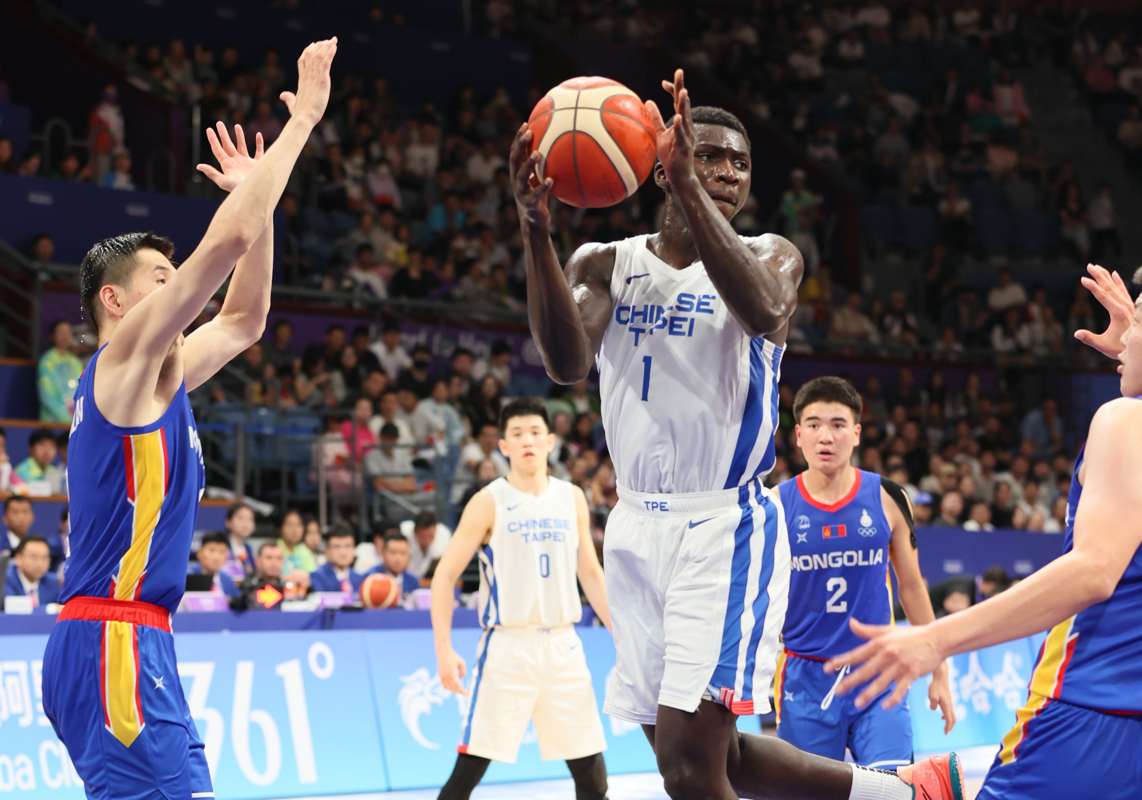 杭州亞運男籃，台灣險勝蒙古，晉8強資格賽。(圖:中華奧會)