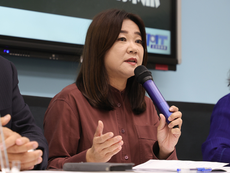 國民黨立委馬文君。(圖：中央社)