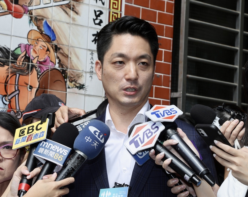 台北市長蔣萬安受訪。(資料照片/中央社)