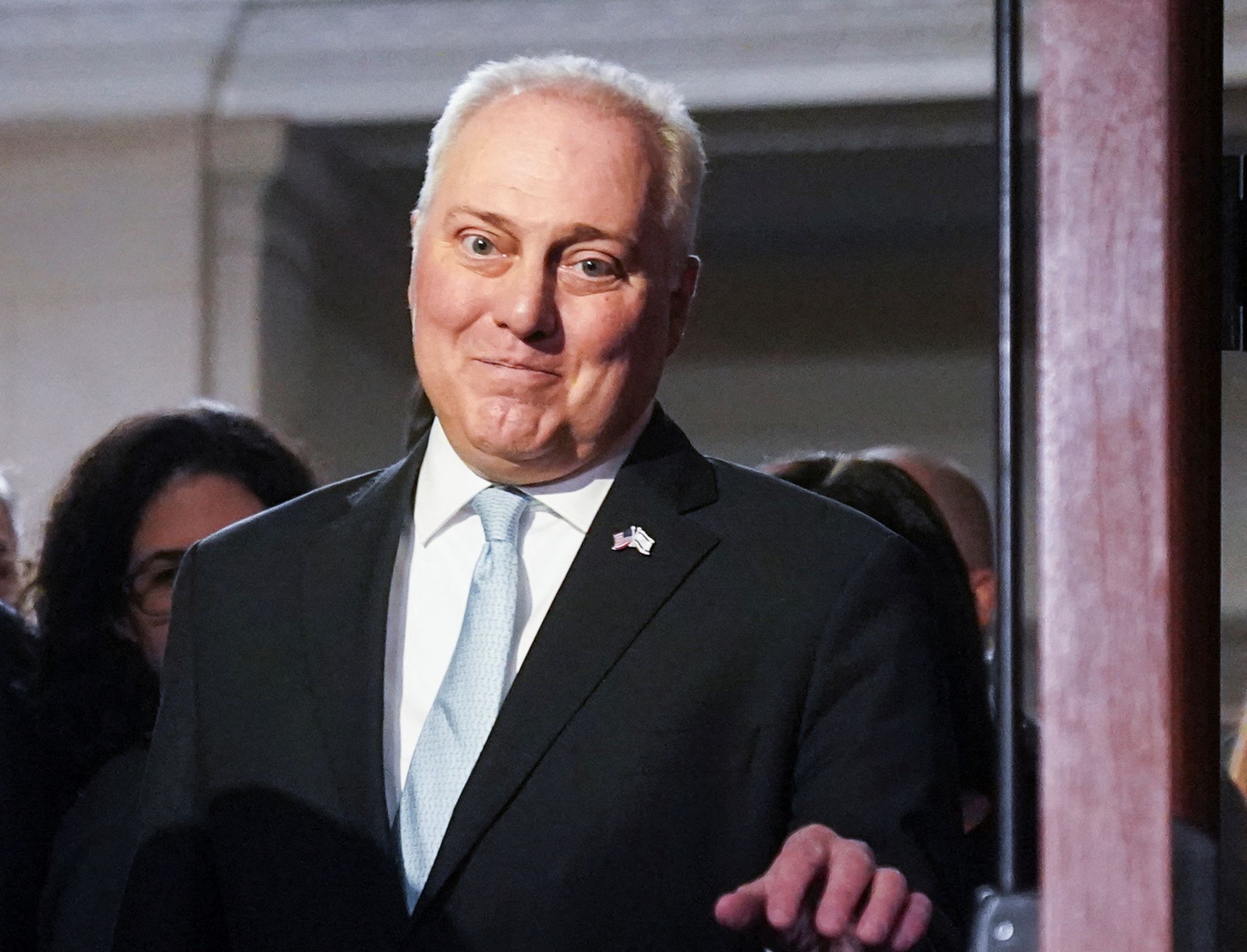 美國共和黨11日提名眾議員史卡利塞(Steve Scalise)(圖)擔任眾院議長。(路透社/達志影像)