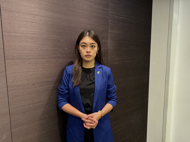 美籍香港人權倡議者邵嵐18日接受中央社專訪時表示，即便擁有美國籍且住美國，仍然無法逃過港版國安法的荒唐管轄範圍，「我的情況就是讓大家知道國安法有多危險」。 (圖：中央社)