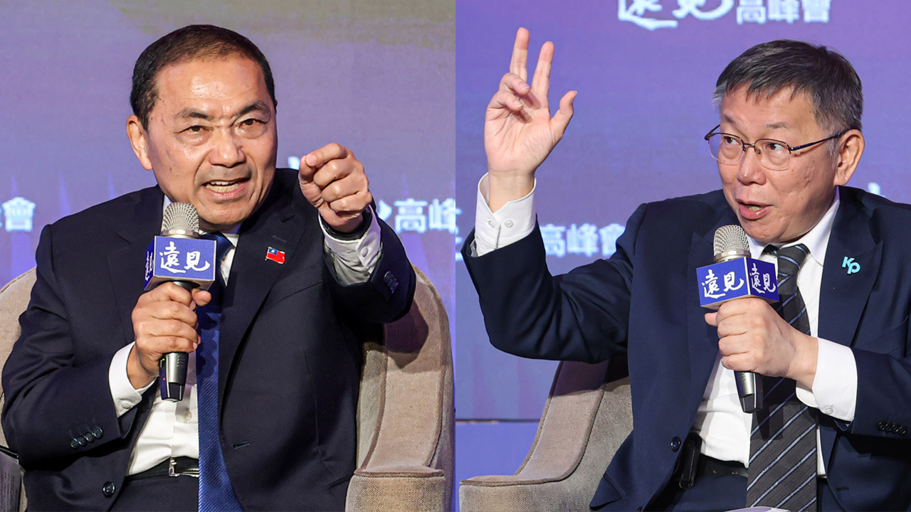 2024年總統大選將在24日截止登記，「藍白合」依舊難產。圖左為國民黨總統參選人侯友宜、圖右為民眾黨總統參選人柯文哲。(合成照/圖:中央社)