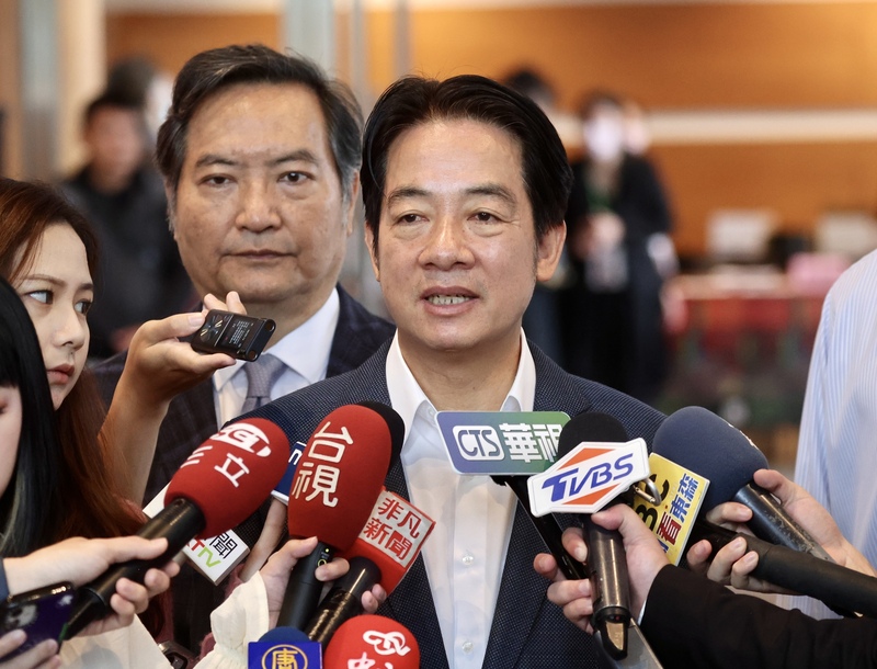 民進黨總統參選人賴清德22日表示，這20、30年來，台商對中國經濟貢獻很大，中國不要說選舉到了，就逼台商表態。(資料照/圖：中央社)