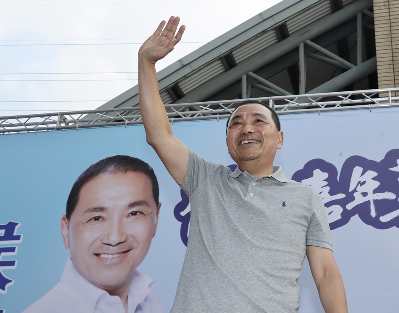 國民黨總統參選人侯友宜。(資料照/中央社)