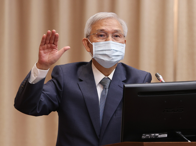 中央銀行總裁楊金龍（圖）赴立院進行業務報告。資料照片。 (圖：中央社)