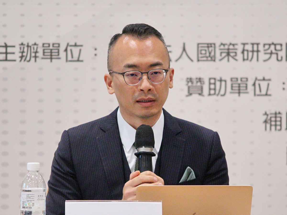 日本首相岸田文雄在岸習會上強調台海和平穩定對日本的重要性，成功大學政治系教授、國策院執行長王宏仁表示，這對台灣而言將可提供更多安全保障 (央廣記者王照坤 攝)