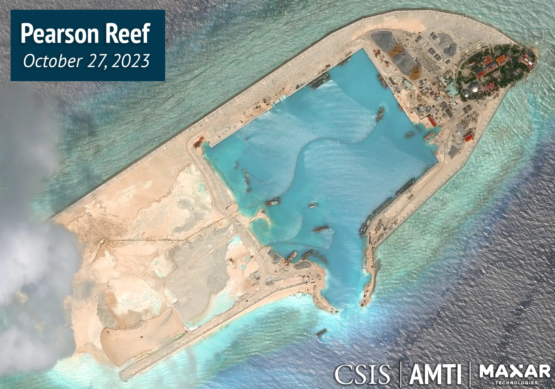 越南在南沙群島的島嶼建設方面，僅次於中國。(圖：取自CSIS官網)