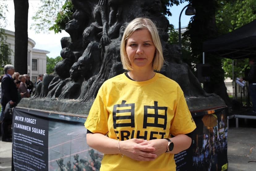 挪威自由黨(Venstre)主席梅爾比(Guri Melby)。(圖:@Guri Melby 臉書)