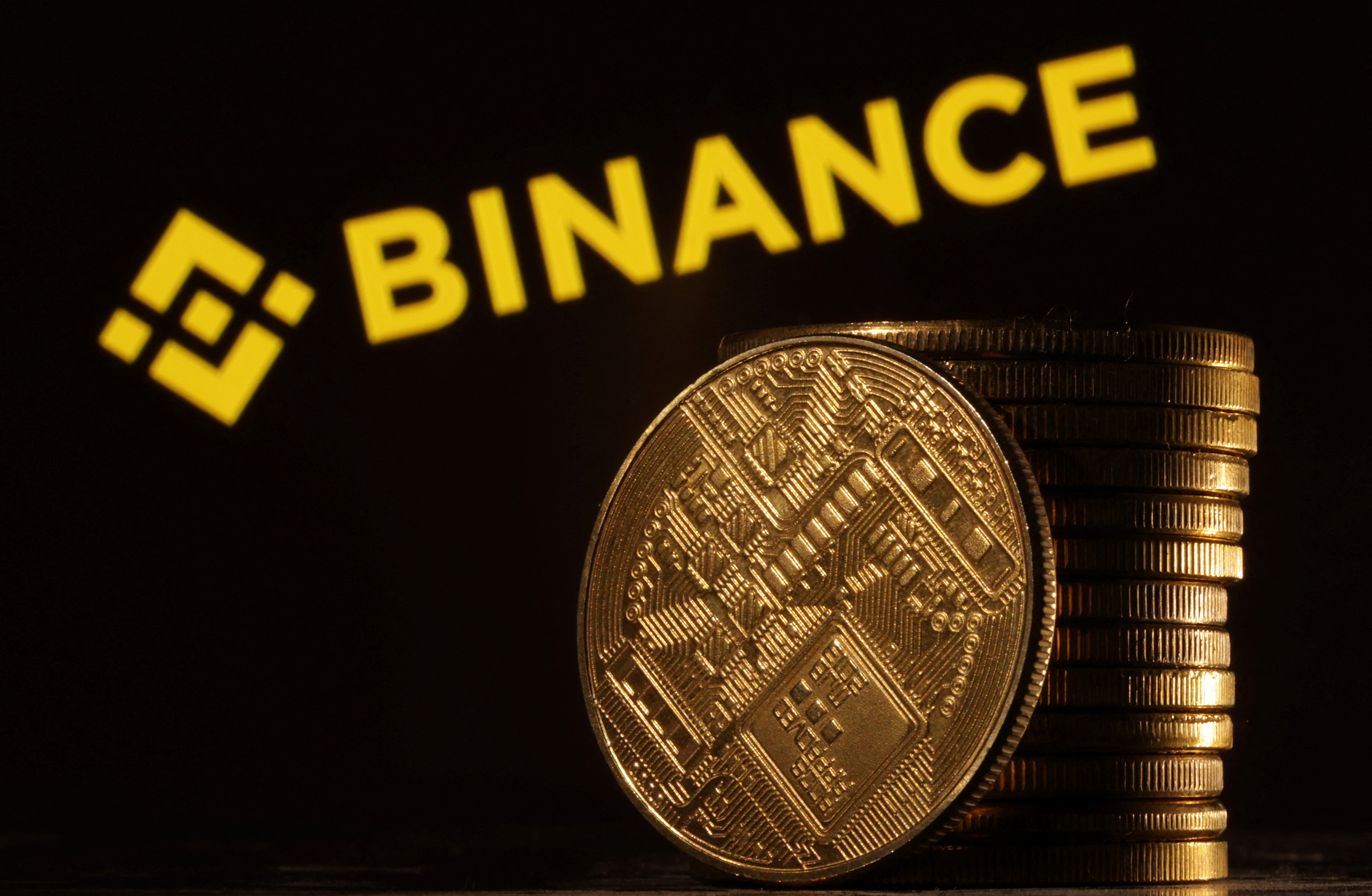 全球最大加密貨幣交易所「幣安」(Binance)。(路透社/達志影像)